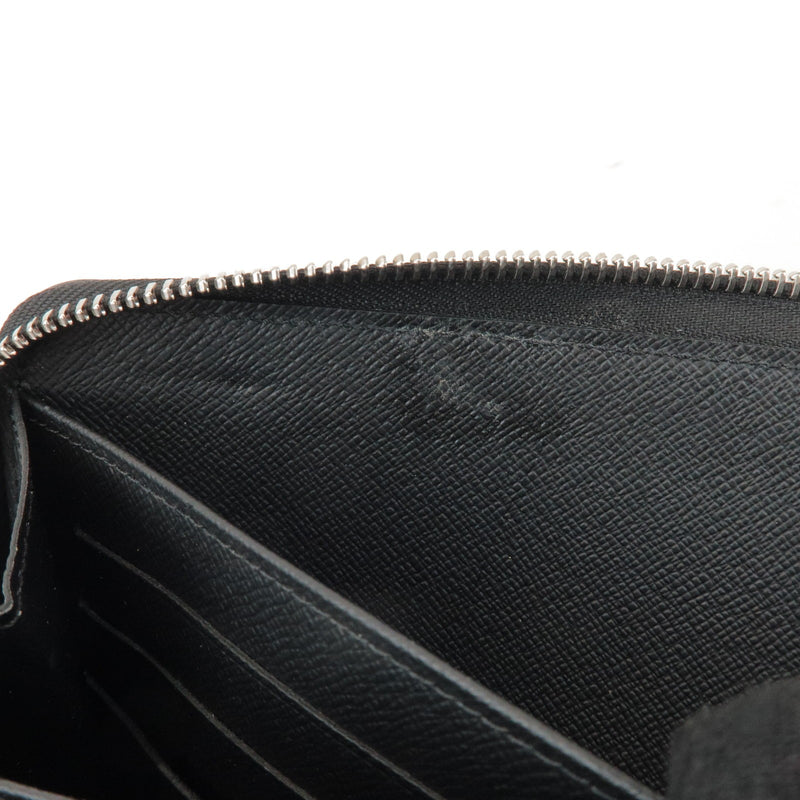 Louis Vuitton Zippy Organizer Taiga Leather Black Accessory