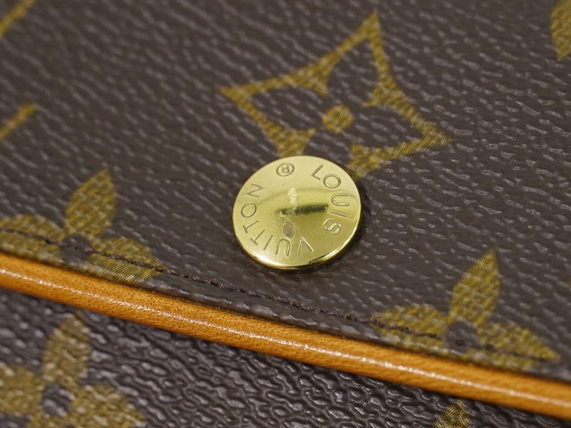 Louis Vuitton Florentine Pochette Canvas Brown Bag
