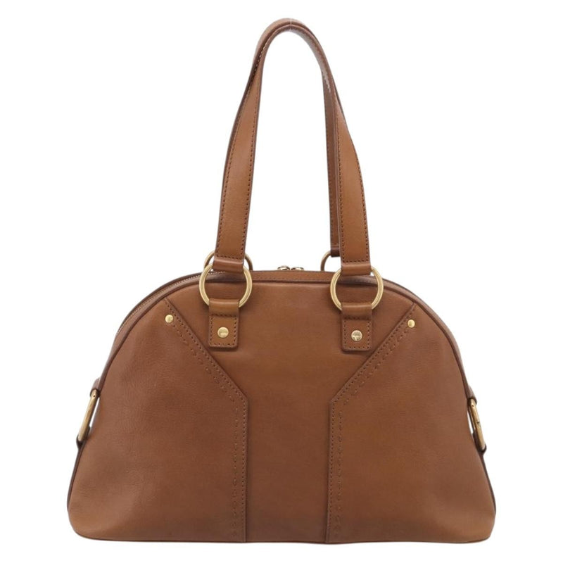 Saint Laurent Muse Leather Brown Bag