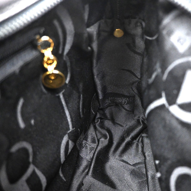 Salvatore Ferragamo Vara Bow Camera Leather Black Bag