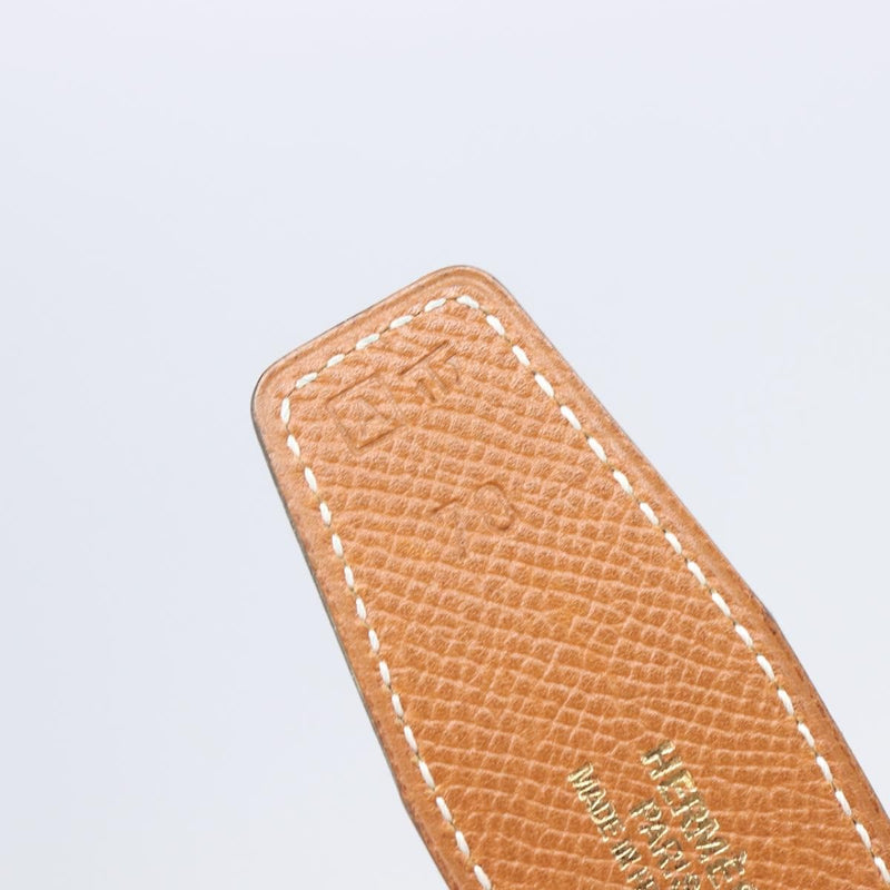 Hermes Constance Reversible Belt Leather Blue