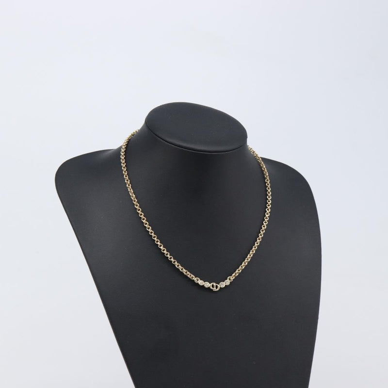 Christian Dior Cd Logo Metal Gold Bijoux