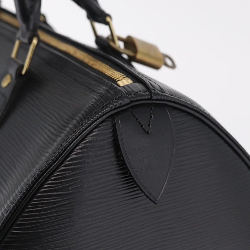 Louis Vuitton Speedy Epi Leather Black Bag