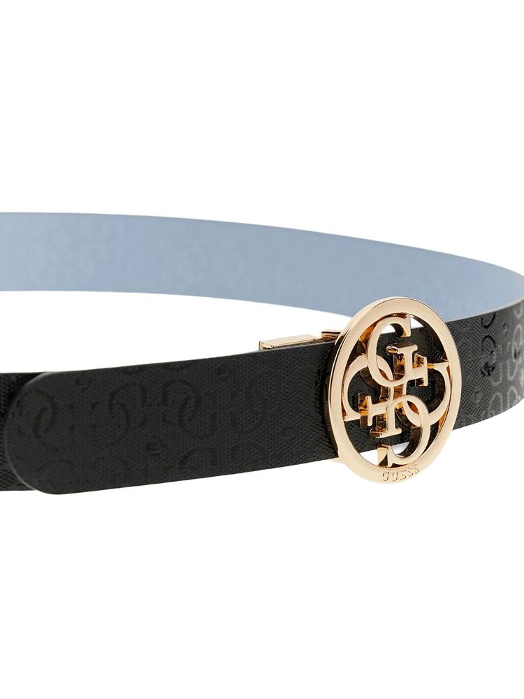Guess Belt — Black Polyester