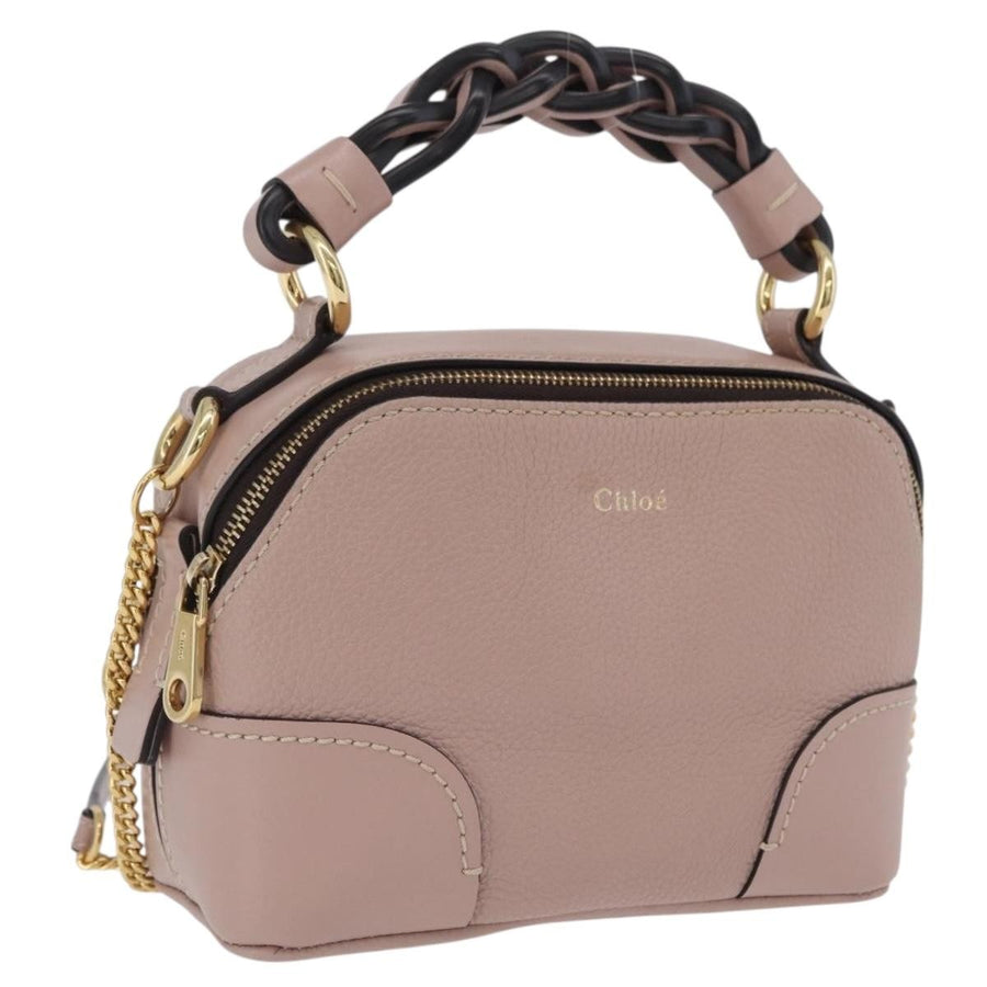 Chloe Daria Chain Leather Pink Bag