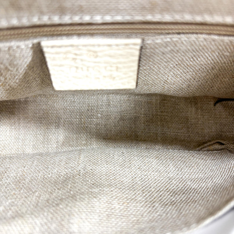 Gucci Interlocking Leather Beige Bag