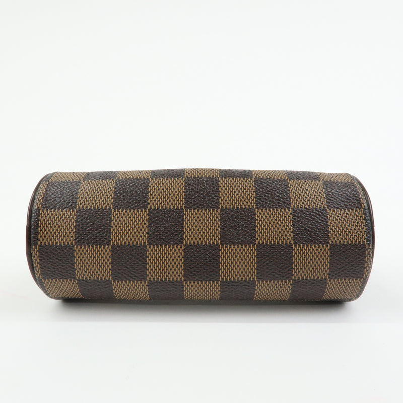 Louis Vuitton Papillon Pochette Damier Brown Canvas Bag