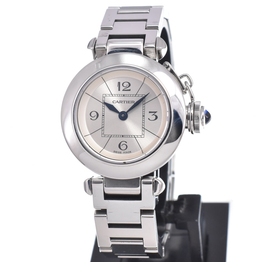 Cartier Pasha De Quartz Stainless Steel Watches