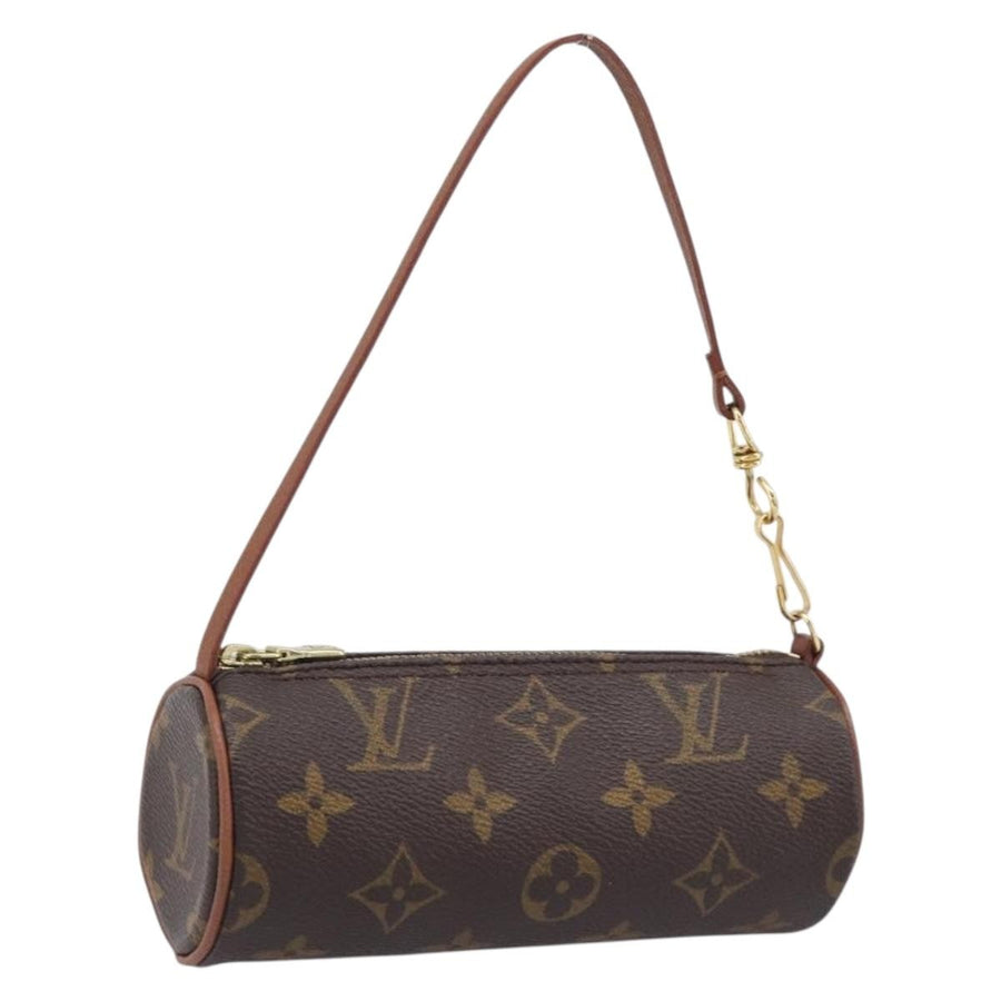 Louis Vuitton Papillon Pochette Monogram Canvas Brown Bag