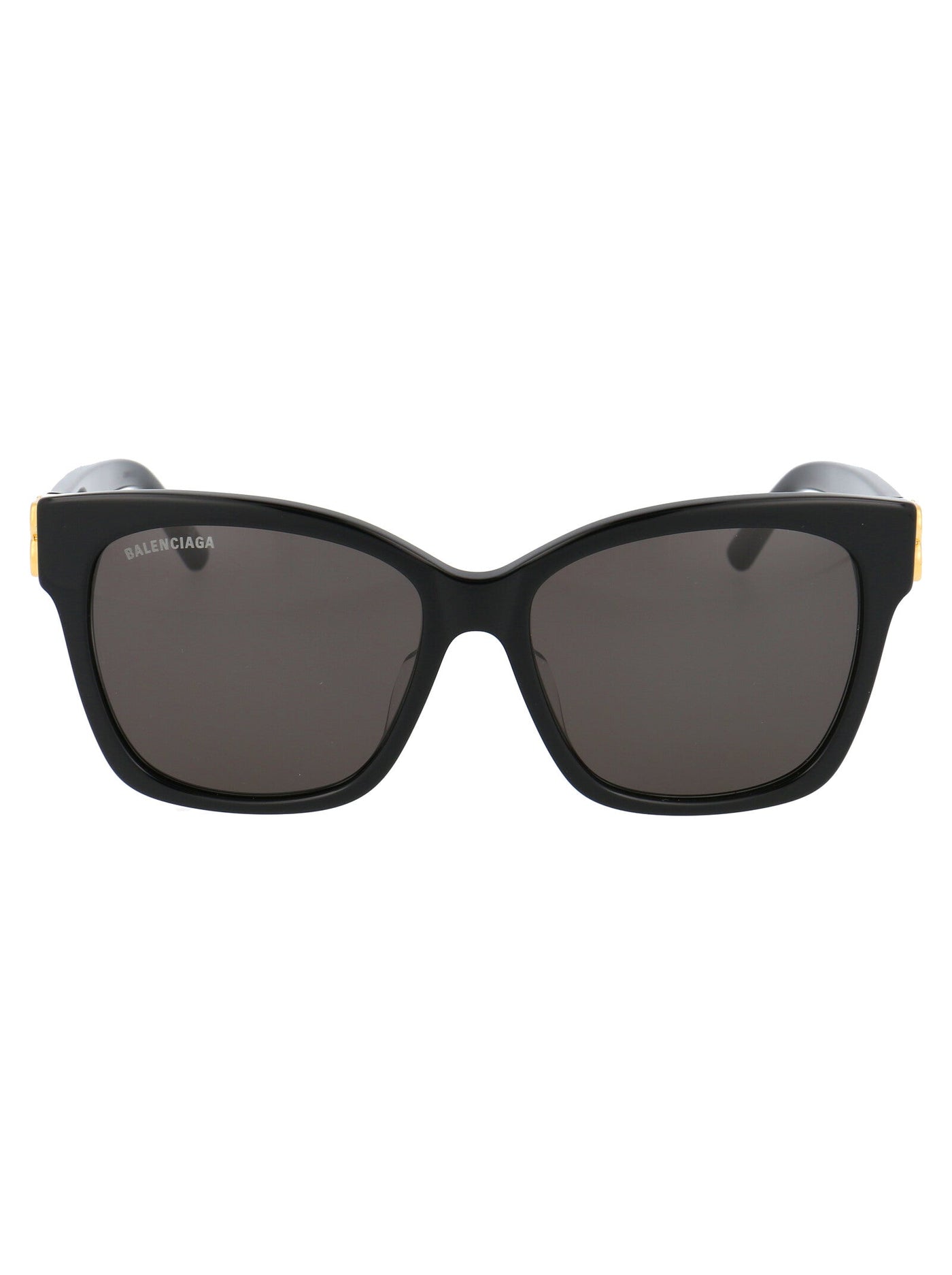 Balenciaga Bb0102sa Metal Frame Sunglasses — Black