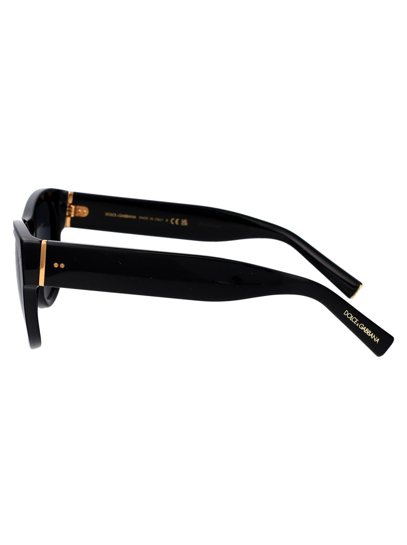 Dolce & Gabbana 0dg4338 Acetate Framed Sunglasses — Black