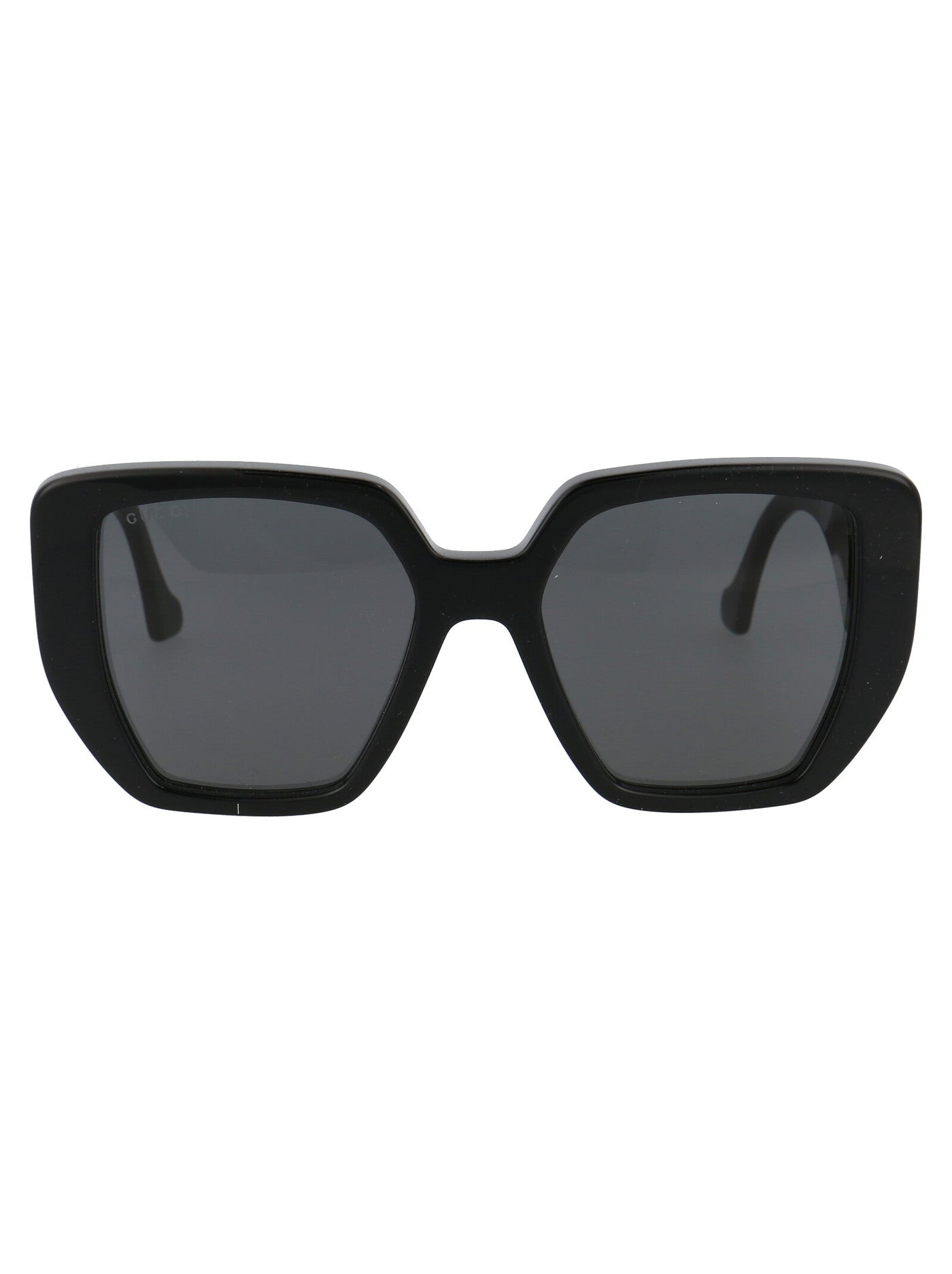 Gucci Gg0956s Acetate Square-Frame Sunglasses — Black