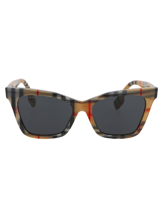 Burberry 0be4346 Vintage Check Acetate Sunglasses — Multicolor