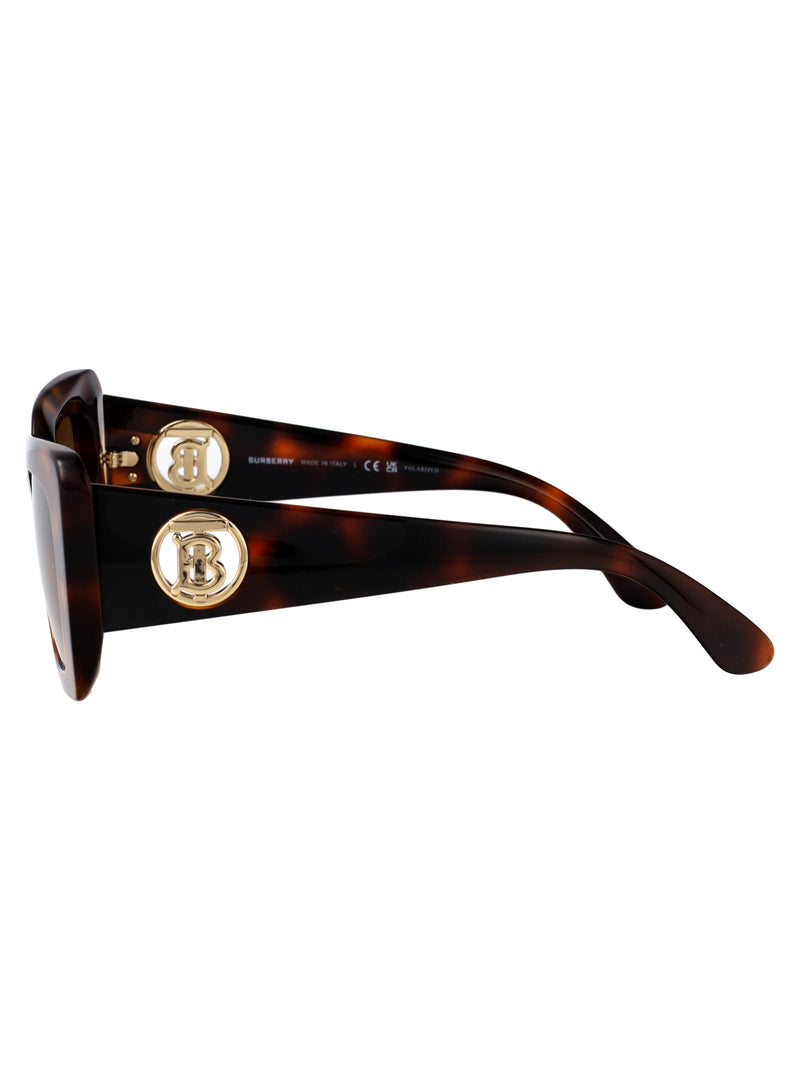 Burberry 0be4344 Sunglasses — Brown Acetate