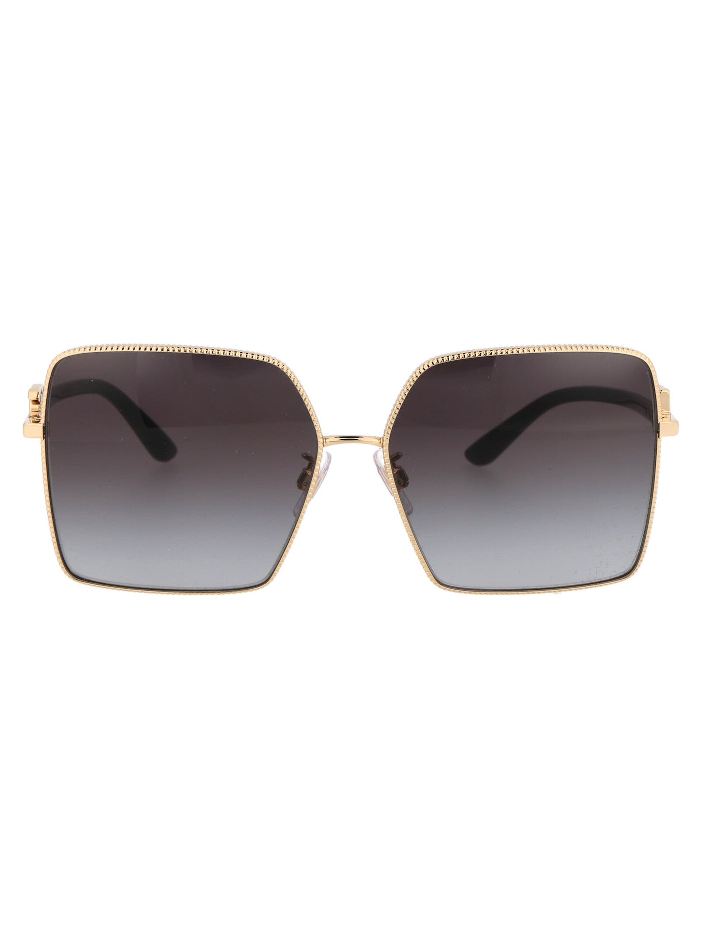 Dolce & Gabbana 0dg2279 Gold Metal Square Sunglasses —