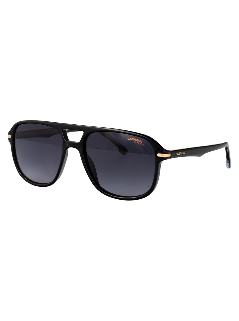 Carrera Aviator Sunglasses — Black Polyamide