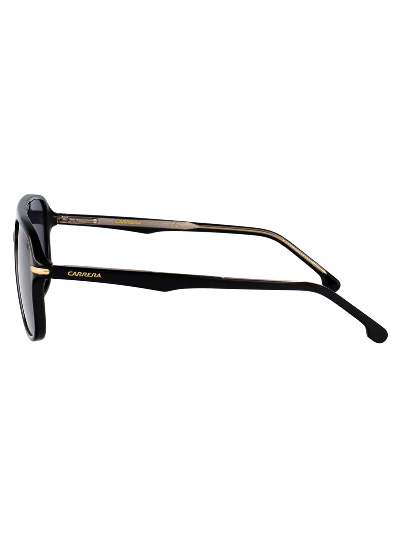 Carrera Aviator Sunglasses — Black Polyamide