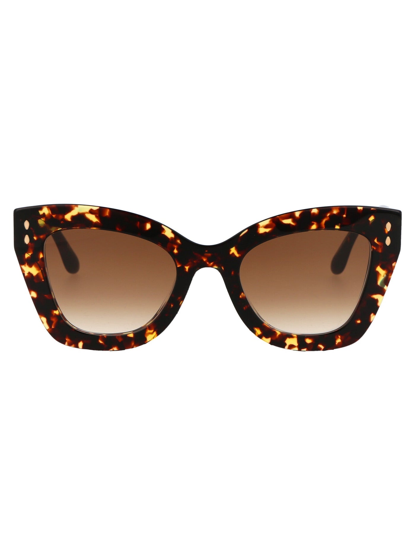 Isabel Marant Havana Acetate Cat-Eye Sunglasses — Brown