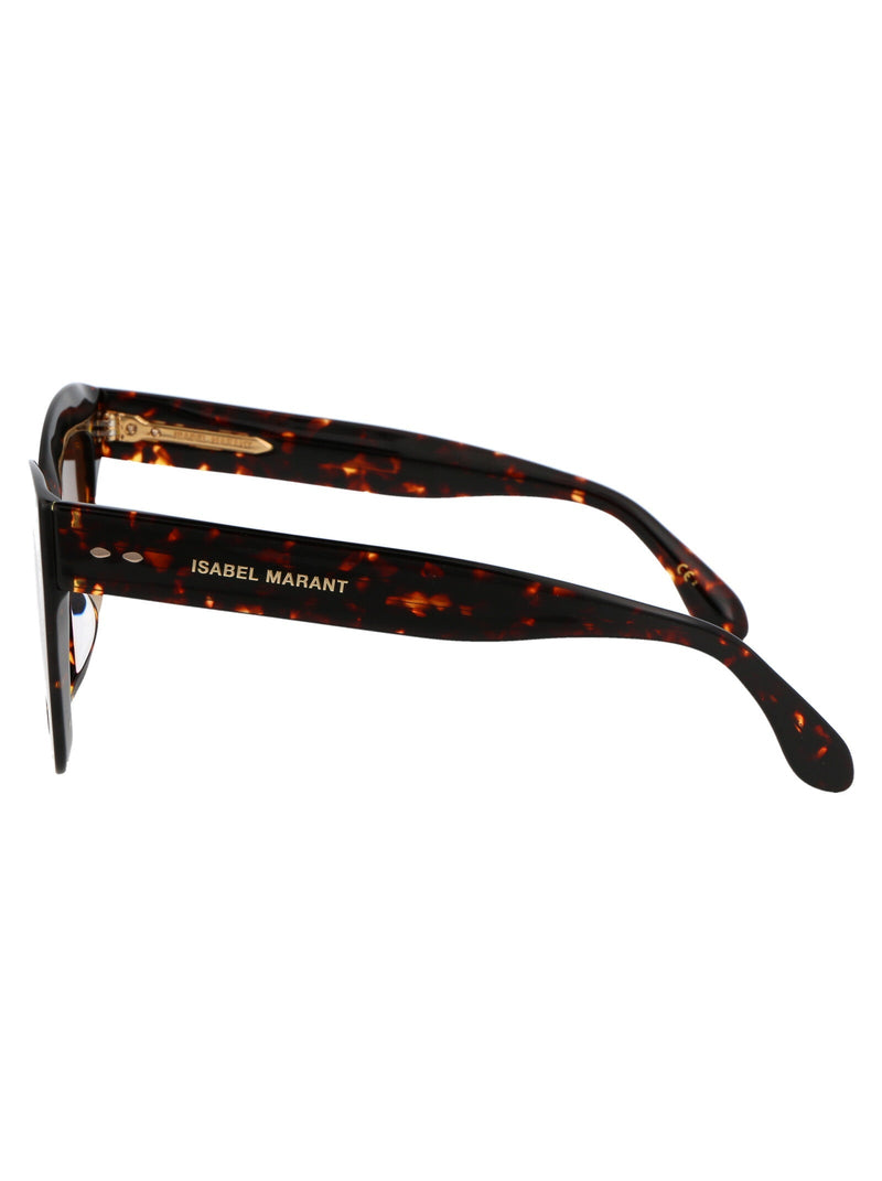 Isabel Marant Havana Acetate Cat-Eye Sunglasses — Brown