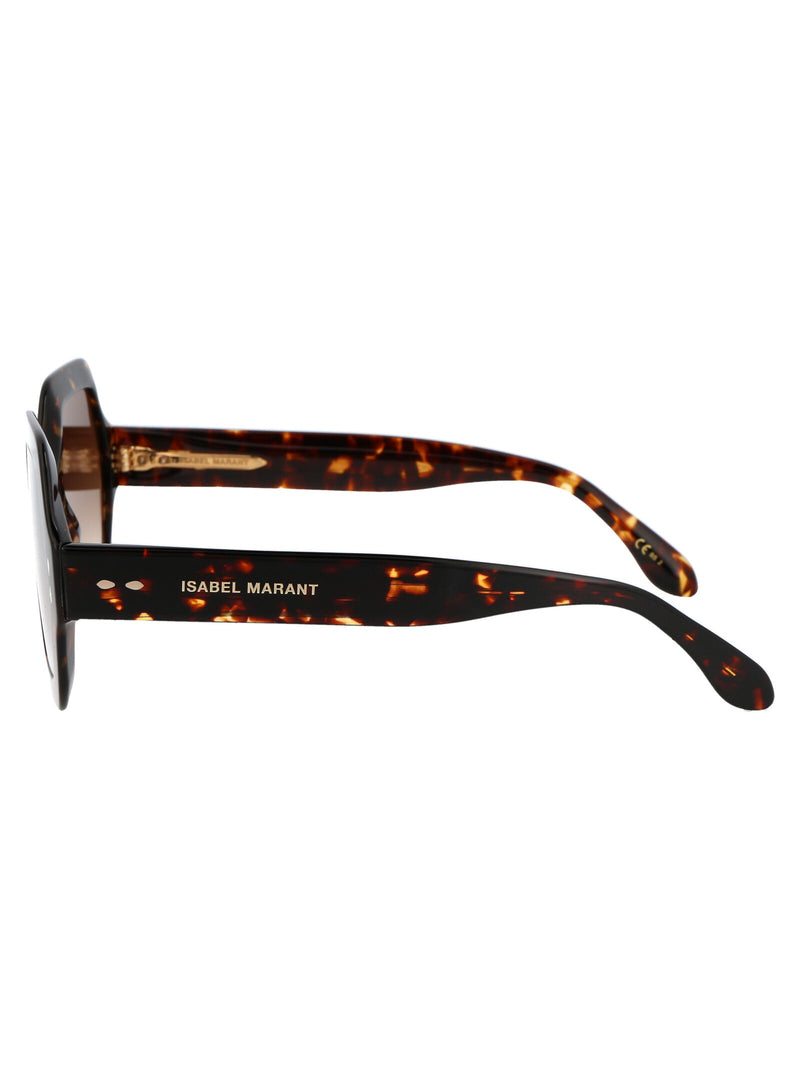 Isabel Marant Havana Acetate Sunglasses —