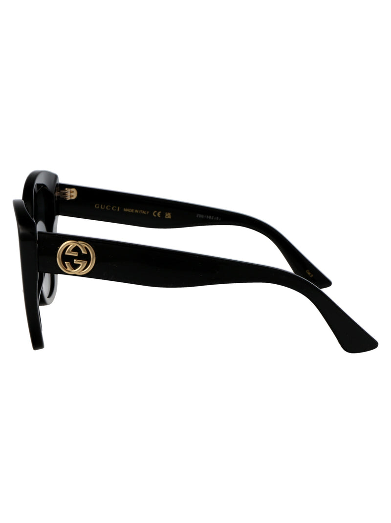 Gucci Gg0327s Sunglasses — Black Acetate