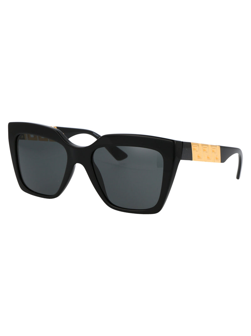 Versace 0ve4418 Acetate Cat-Eye Sunglasses — Black