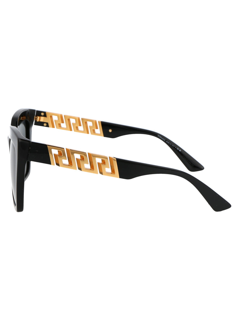 Versace 0ve4418 Acetate Cat-Eye Sunglasses — Black