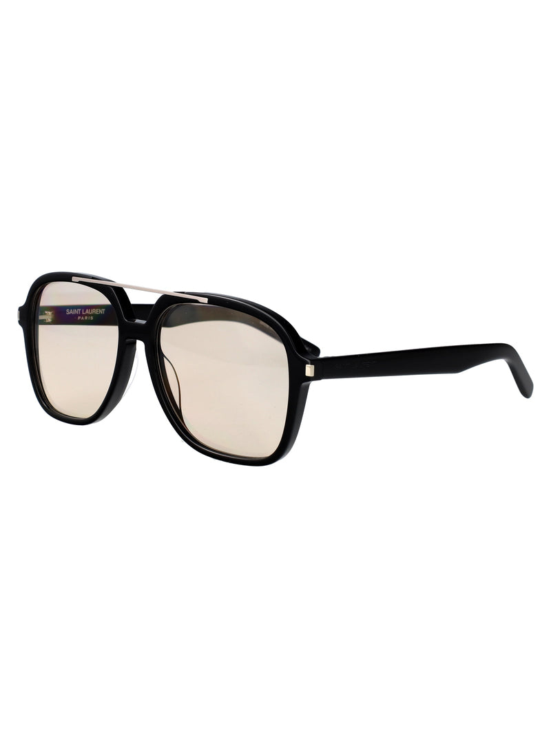 Saint Laurent Sl545 Sunglasses — Black Acetate