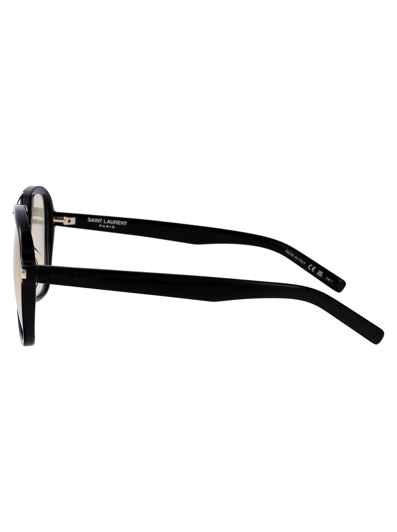 Saint Laurent Sl545 Sunglasses — Black Acetate