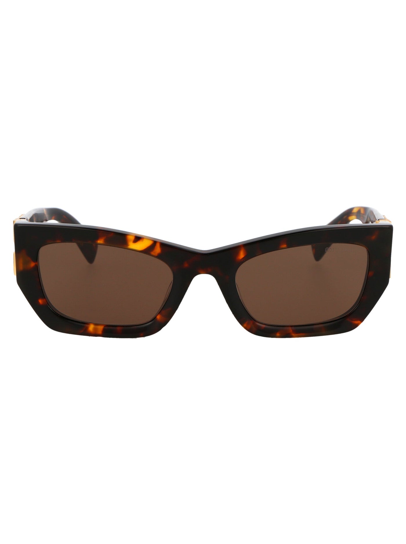 Miu Miu 0mu Tortoiseshell Acetate Sunglasses —
