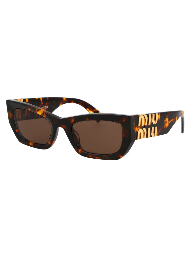 Miu Miu 0mu Tortoiseshell Acetate Sunglasses —
