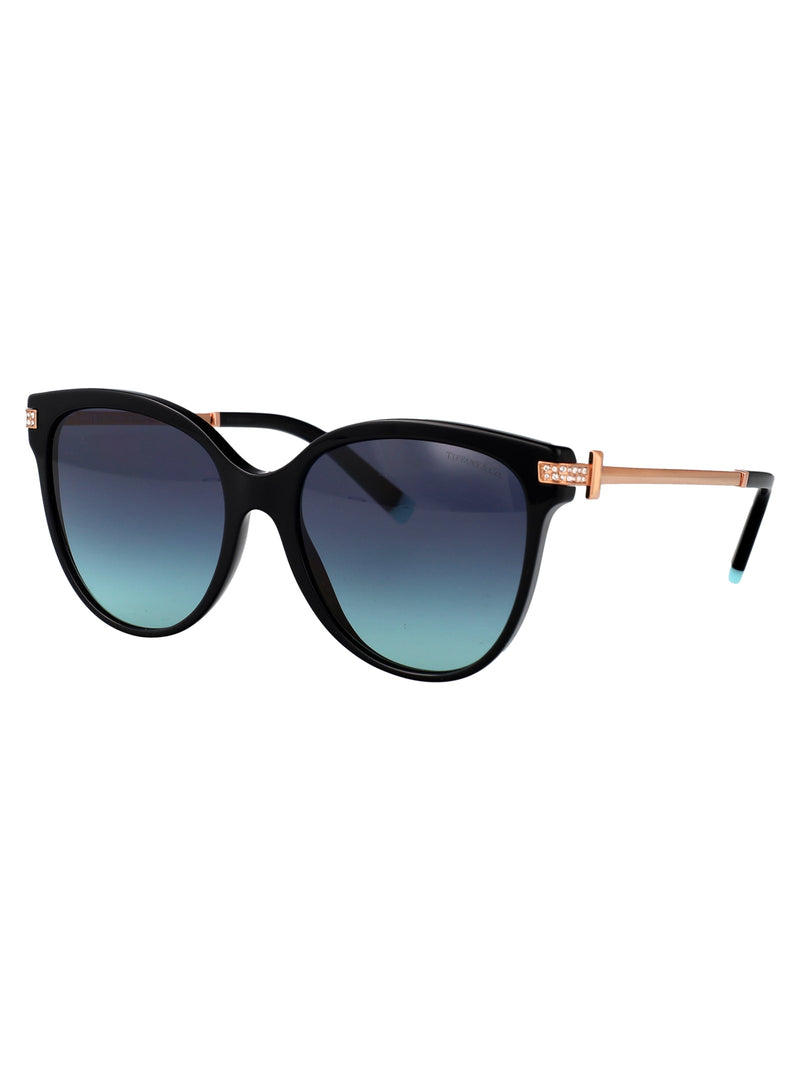 Tiffany & Co. 0tf4193b Gradient Lens Sunglasses — Black Acetate