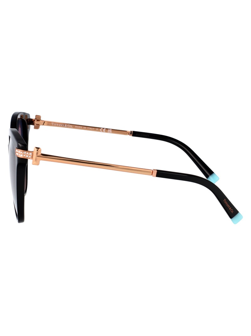 Tiffany & Co. 0tf4193b Gradient Lens Sunglasses — Black Acetate