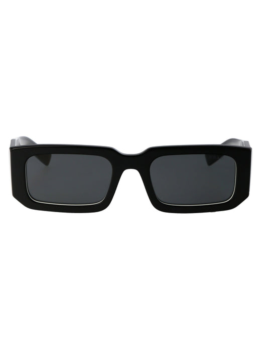 Prada 0pr Black And White Acetate Sunglasses —