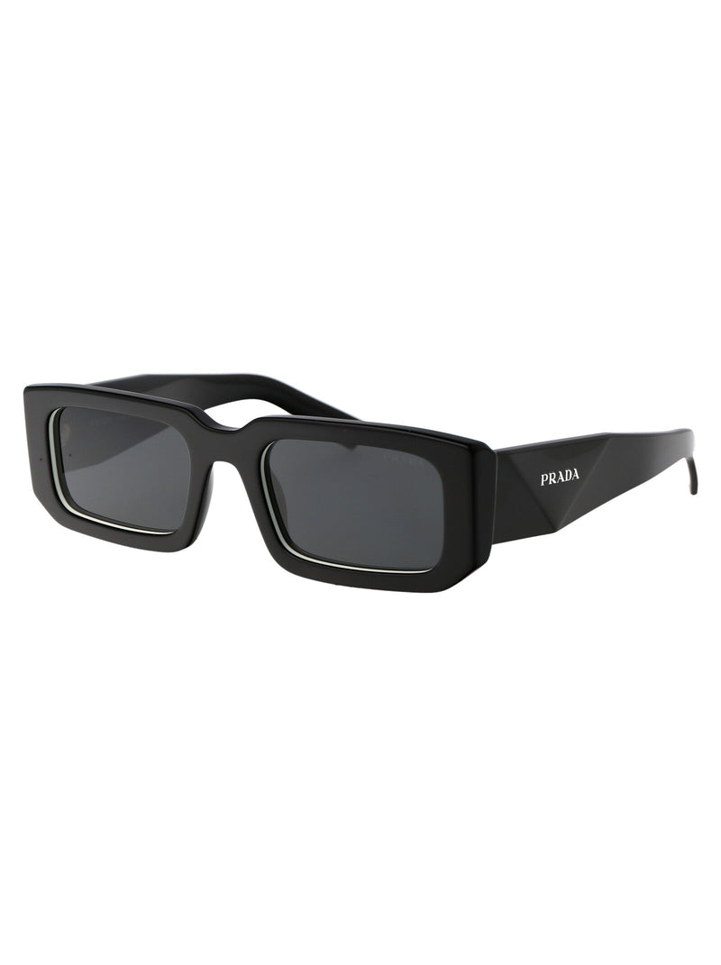 Prada 0pr Black And White Acetate Sunglasses —