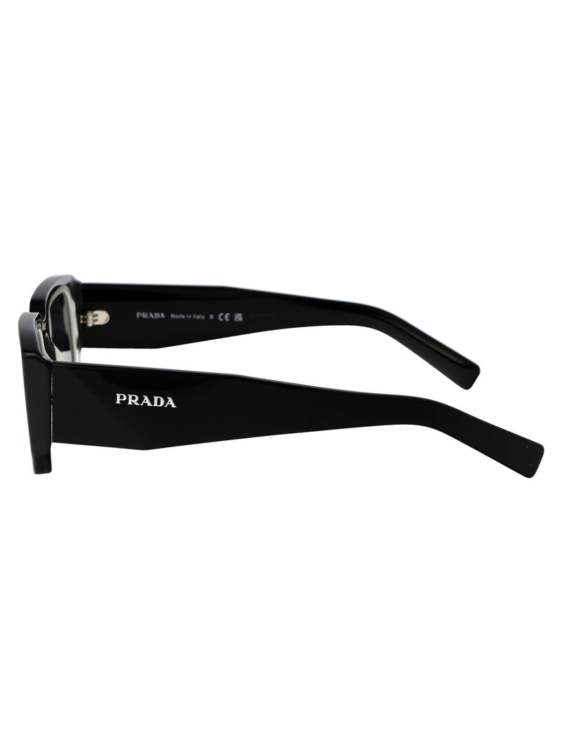 Prada 0pr Black And White Acetate Sunglasses —