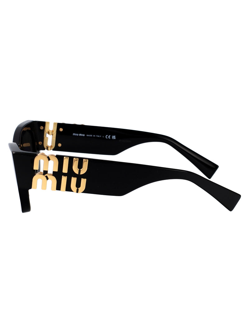 Miu Miu 0mu Black Acetate Sunglasses —