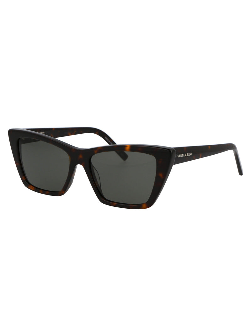 Saint Laurent Sl276 Sunglasses — Brown Acetate