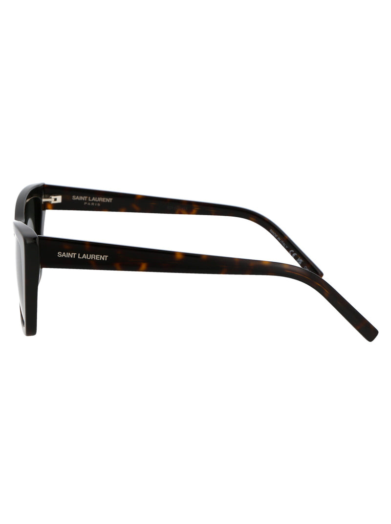 Saint Laurent Sl276 Sunglasses — Brown Acetate
