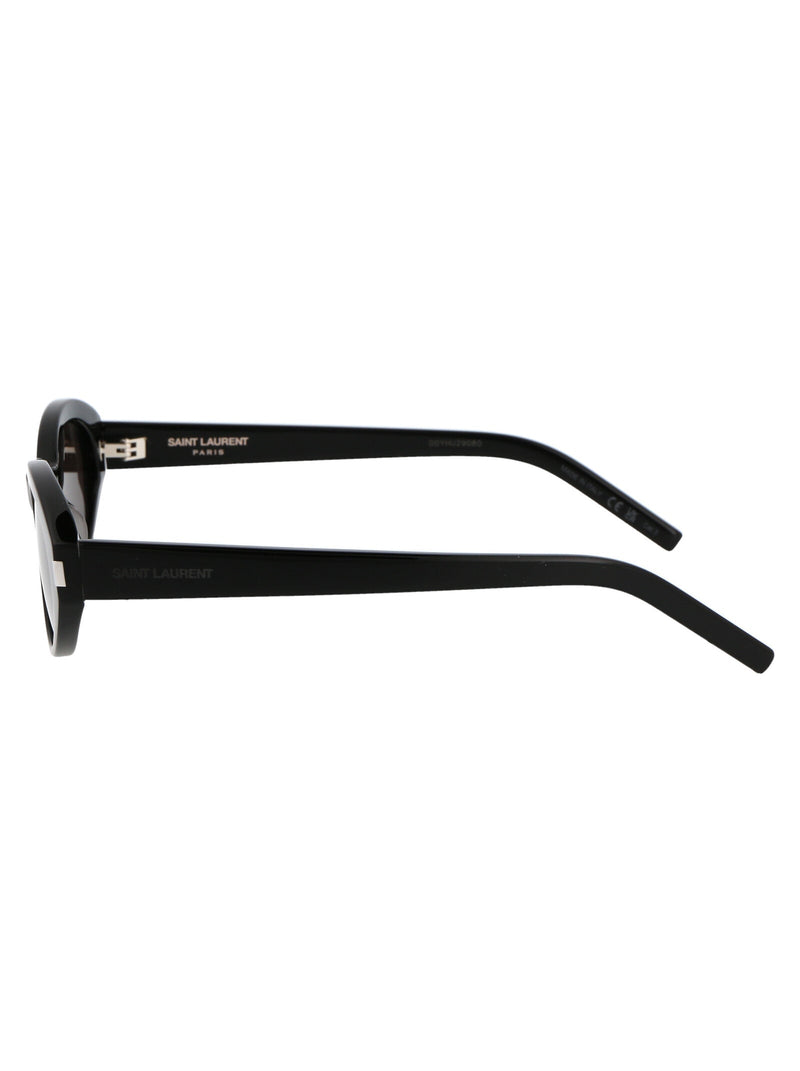 Saint Laurent Sl567 Sunglasses — Black Acetate