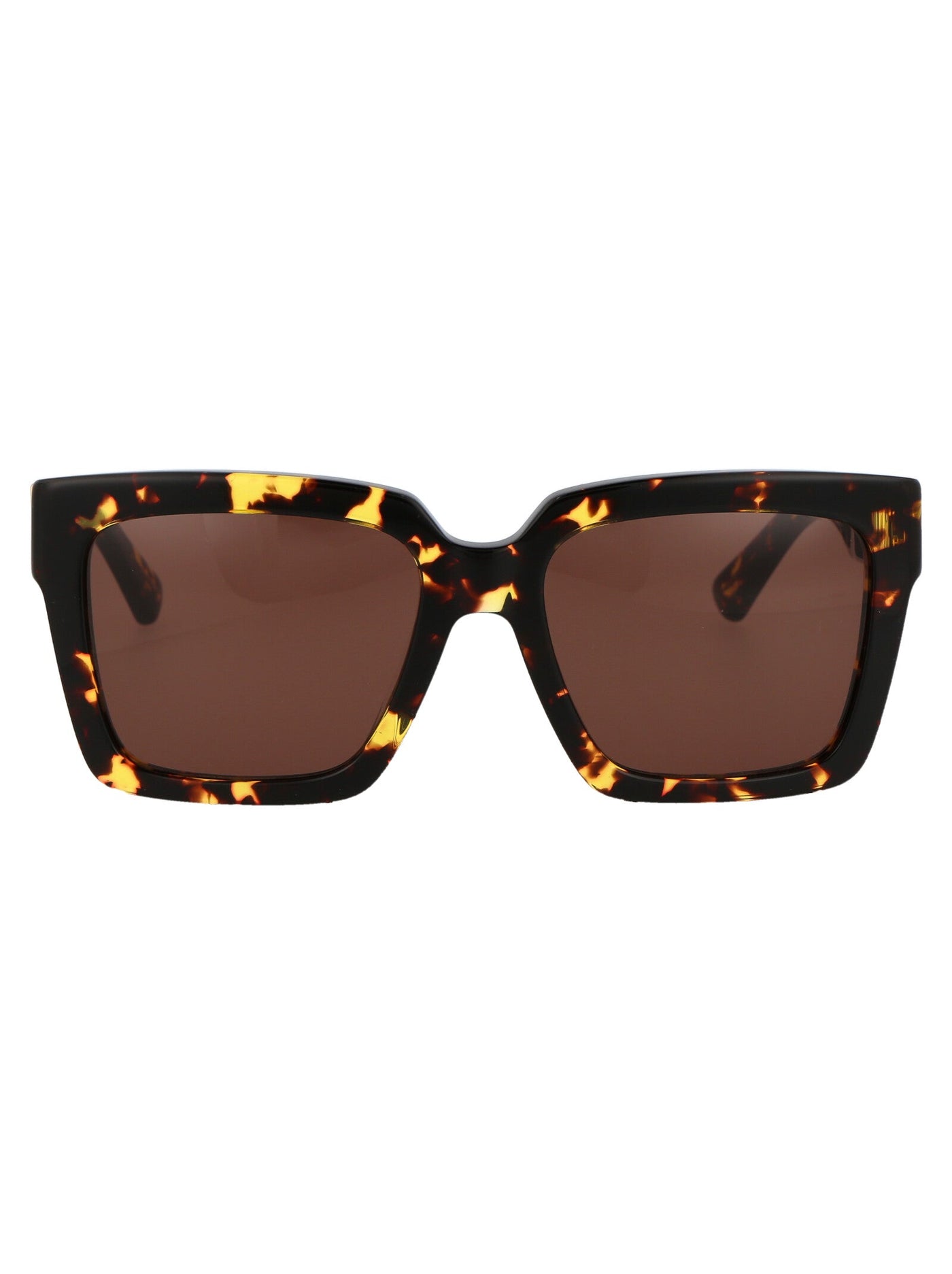 Bottega Veneta Bv1198sa Tortoiseshell Acetate Sunglasses — Brown