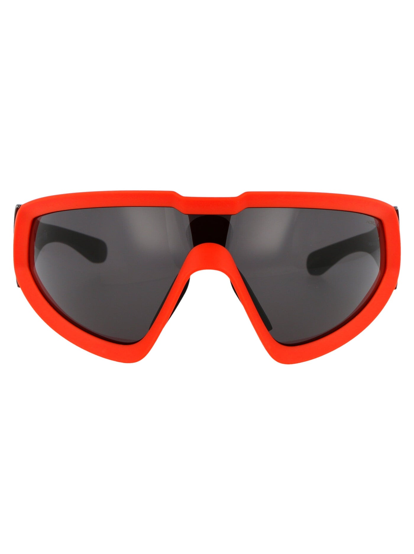 Moncler Ml0249 Acetate Shield Sunglasses — Orange
