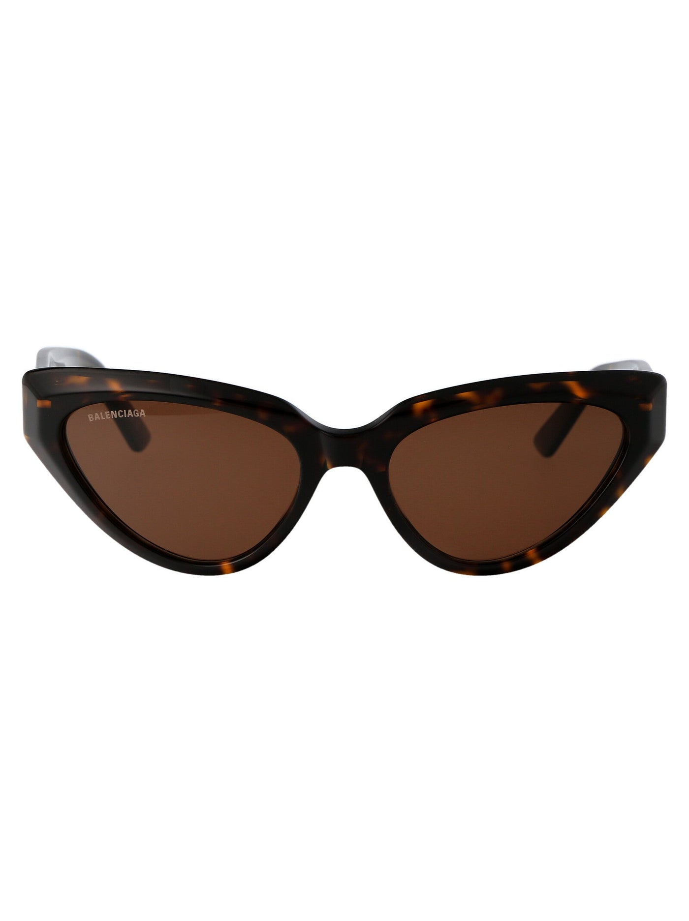 Balenciaga Bb0270s Cat-Eye Havana Acetate Sunglasses — Brown