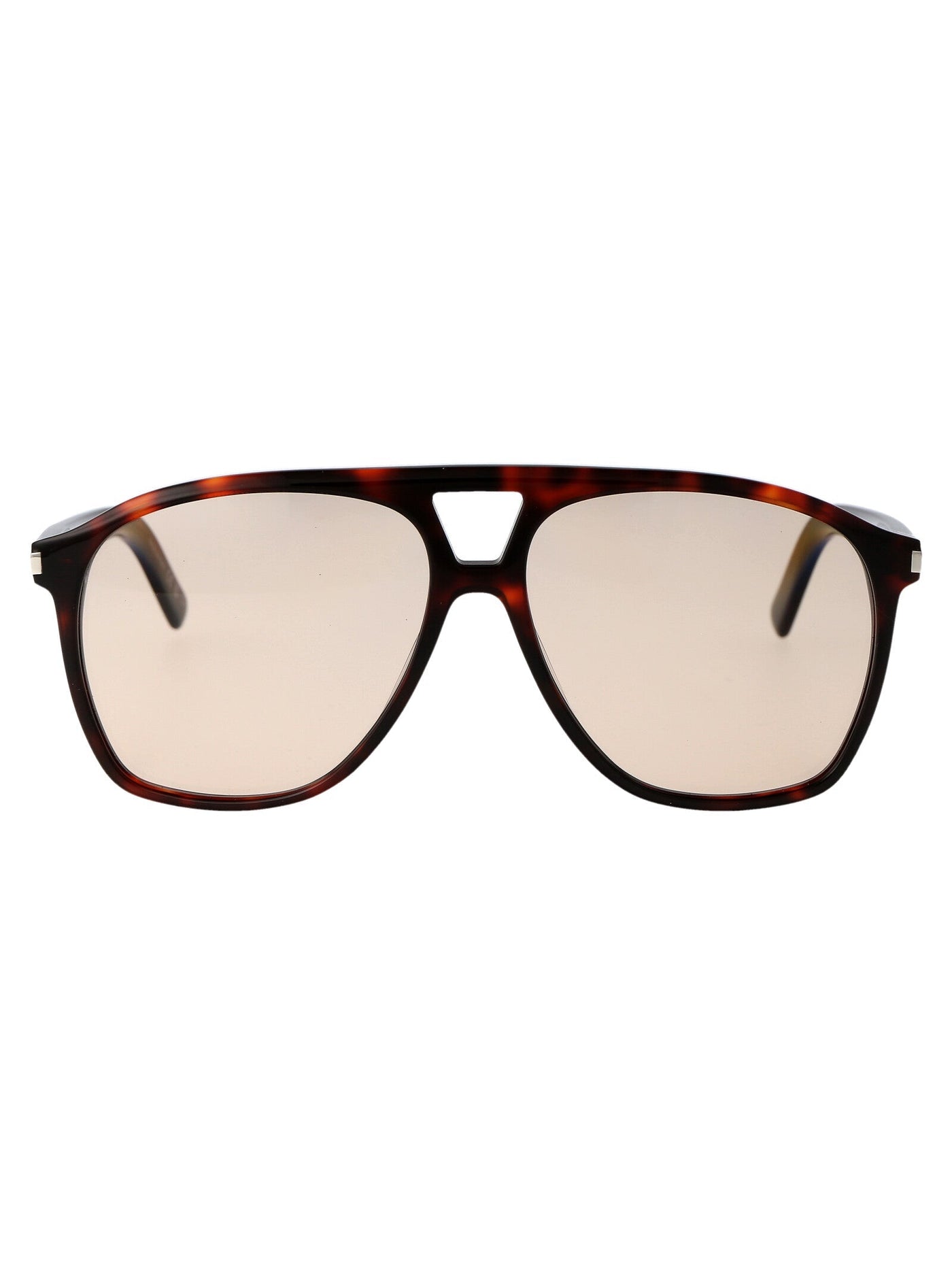Saint Laurent Sl596 Sunglasses — Brown Acetate