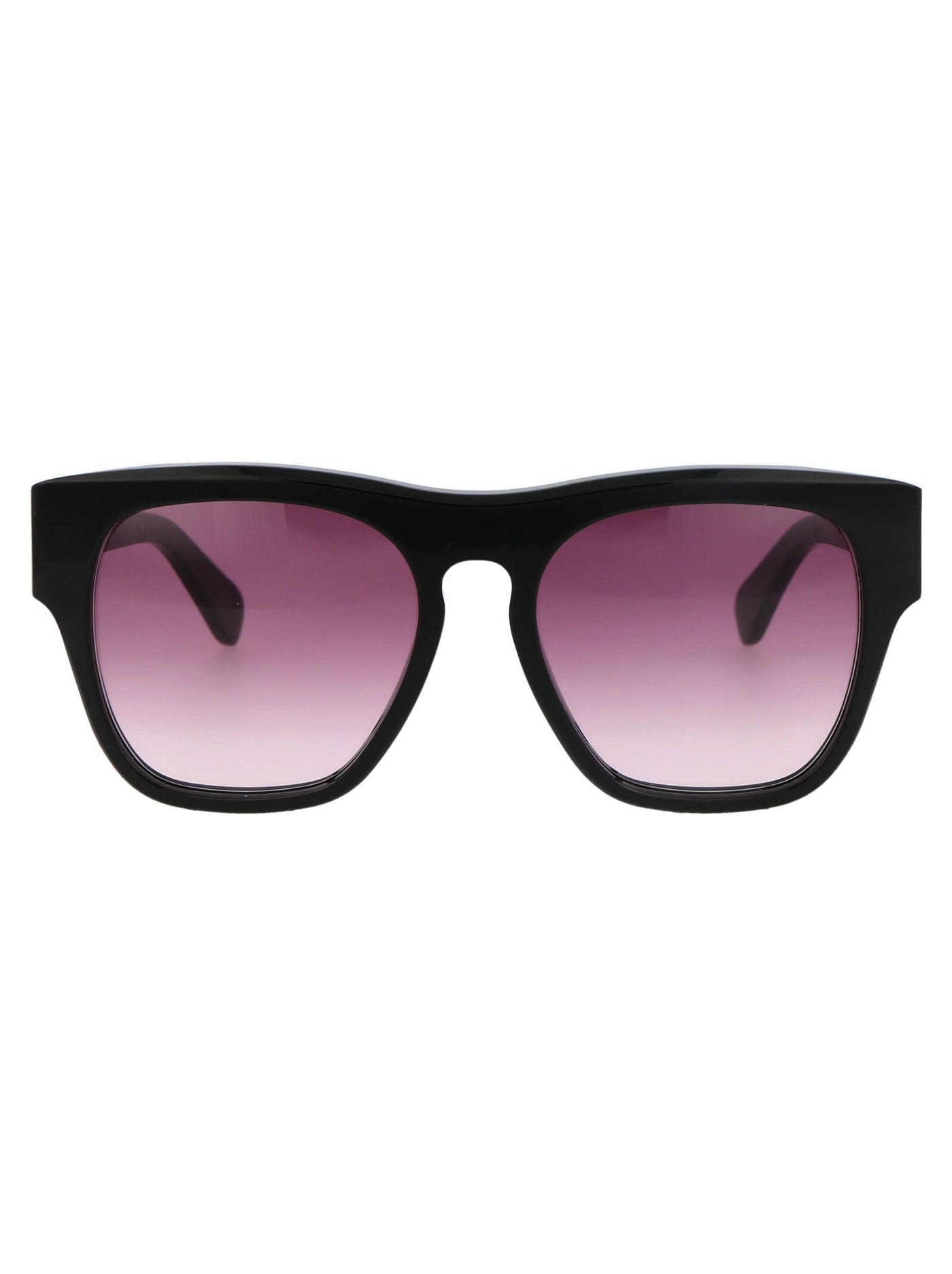 Chloé Ch0149s Gradient Pink Lens Sunglasses — Black Acetate