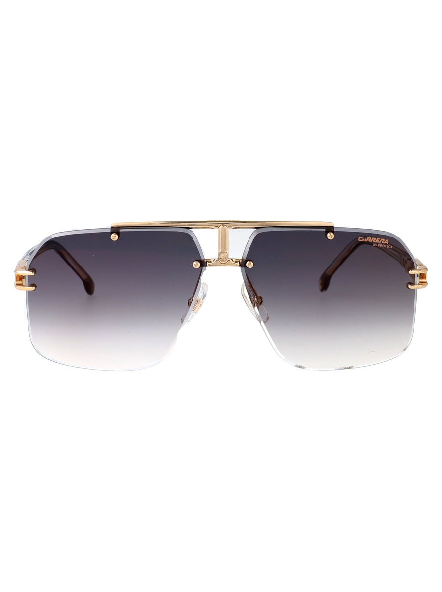 Carrera Gradient Lens Sunglasses — Gold Metal