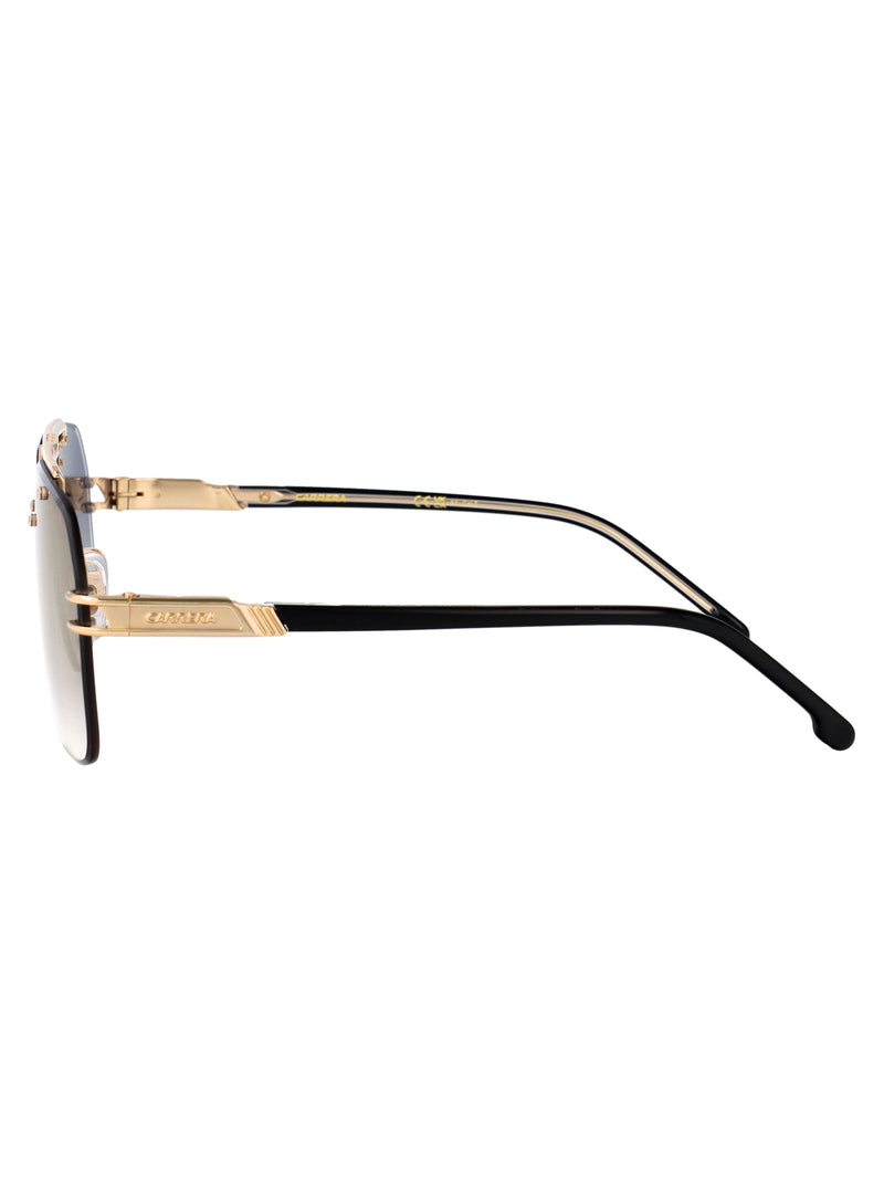 Carrera Gradient Lens Sunglasses — Gold Metal