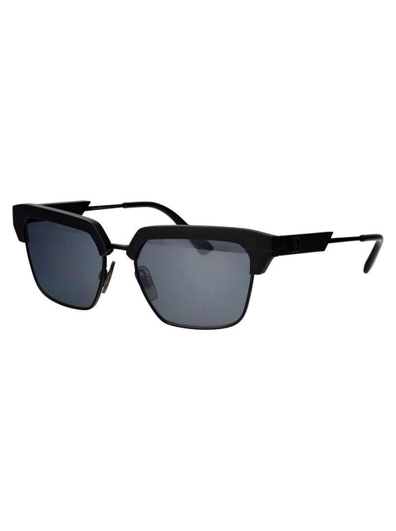 Dolce & Gabbana 0dg6185 Matte Black Injected Sunglasses —