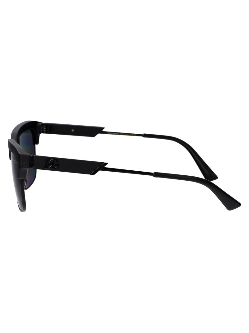 Dolce & Gabbana 0dg6185 Matte Black Injected Sunglasses —