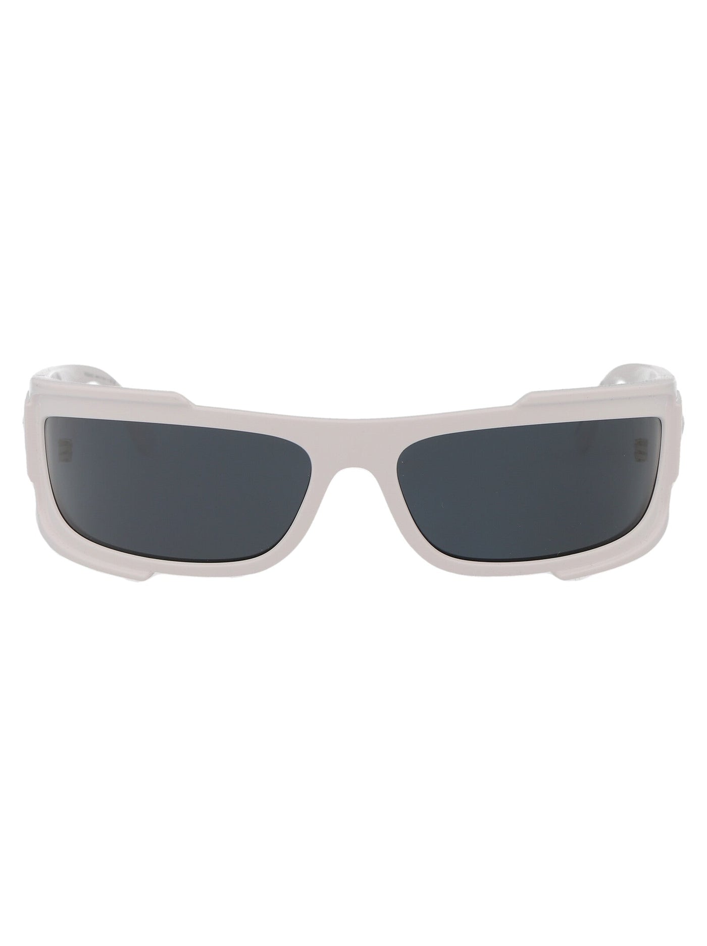 Versace 0ve4446 Nylon Rectangle Sunglasses — White